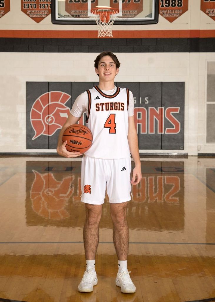 Sturgis boys get by Burr Oak 49-45